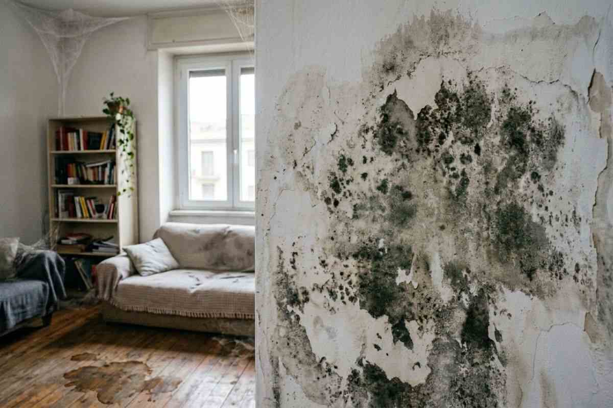 Muffa e infiltrazioni a casa, cosa dice la legge
